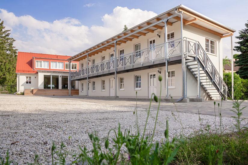 Café Wildau Pension am Werbellinkanal Eichhorst Exterior foto